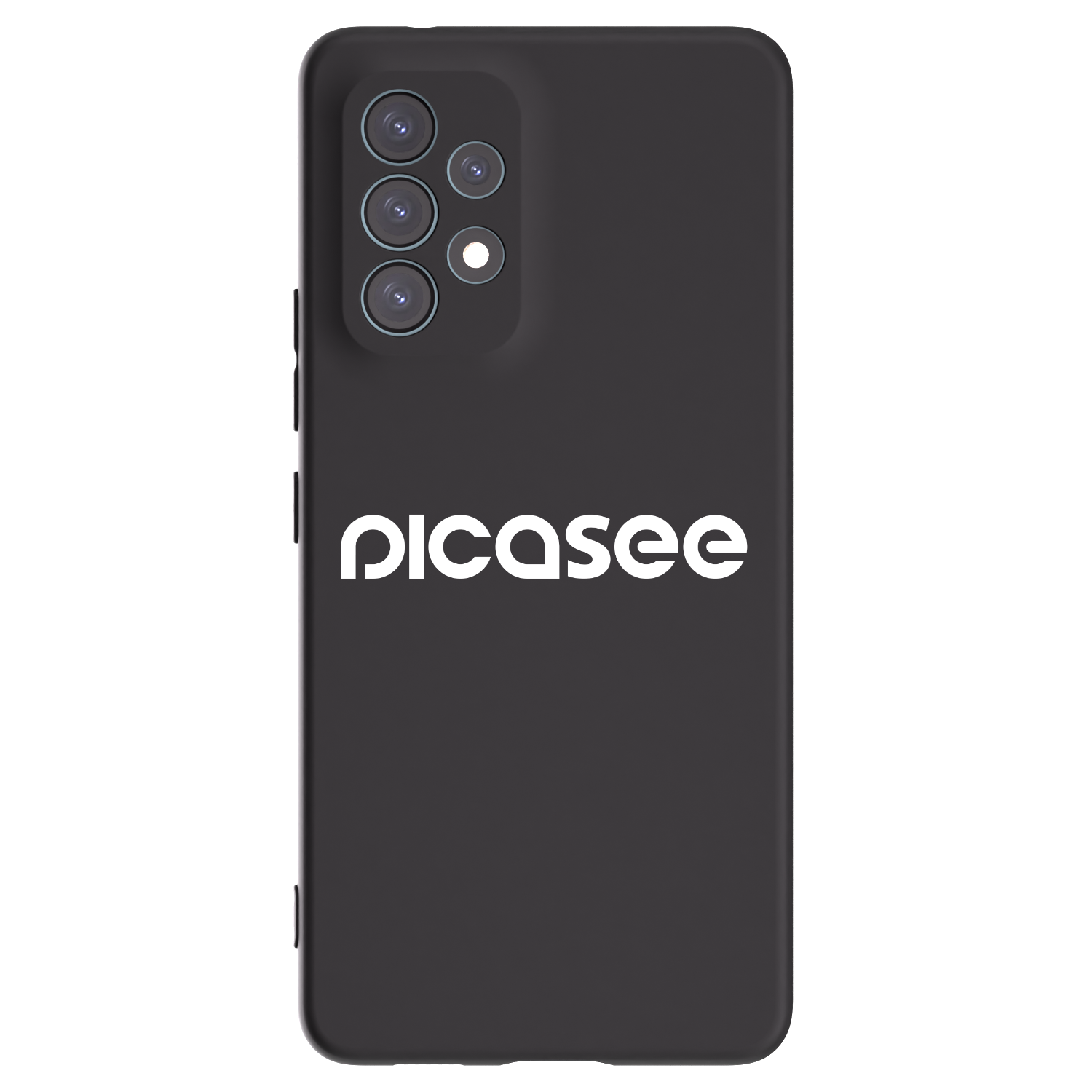 Picasee silikónový čierny obal pre Samsung Galaxy A53 5G A536 - Picasee - new logo - white