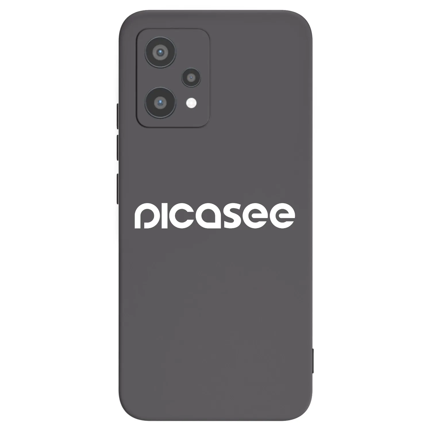Picasee silikónový čierny obal pre Realme 9 Pro 5G - Picasee - new logo - white