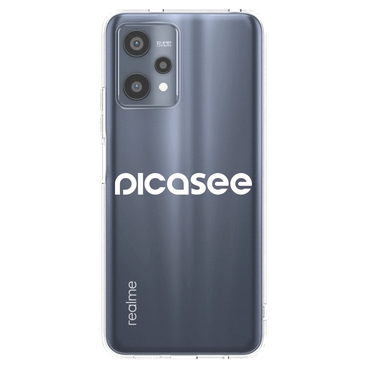 Picasee silikónový prehľadný obal pre Realme 9 Pro 5G - Picasee - new logo - white