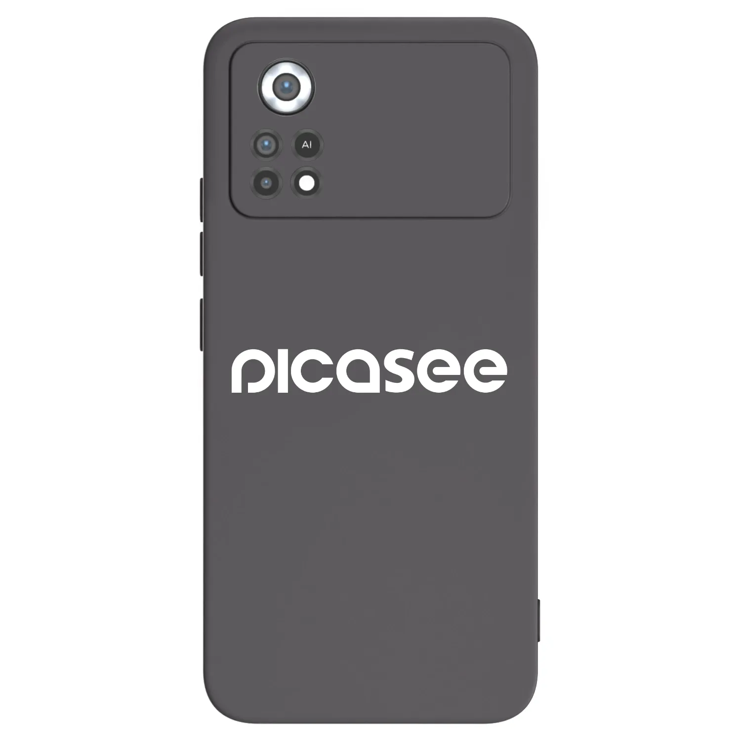 Picasee silikónový čierny obal pre Xiaomi Poco X4 Pro 5G - Picasee - new logo - white