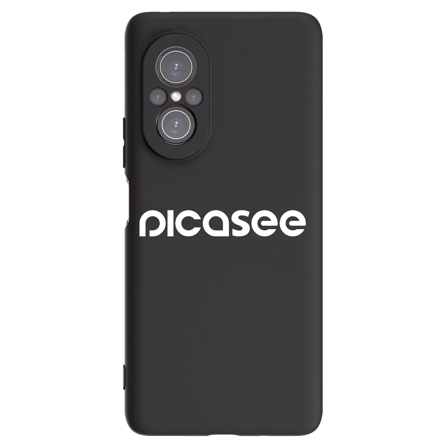 Picasee silikónový čierny obal pre Huawei Nova 9 SE - Picasee - new logo - white