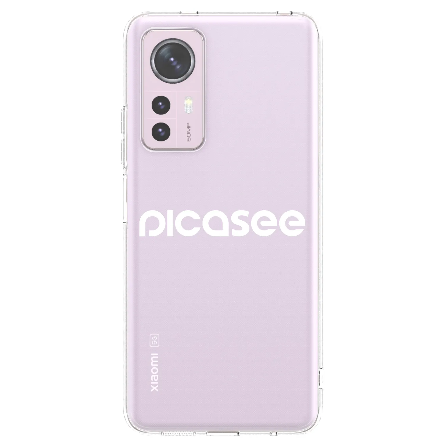 Picasee silikónový prehľadný obal pre Xiaomi 12 - Picasee - new logo - white