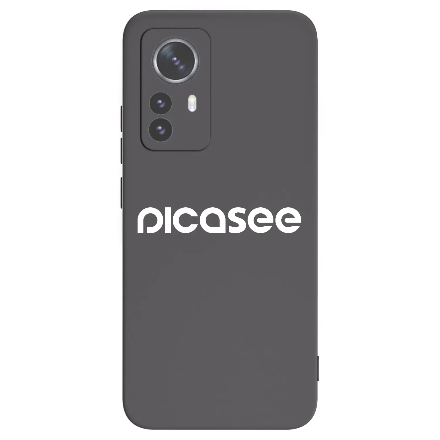Picasee silikónový čierny obal pre Xiaomi 12 Pro - Picasee - new logo - white