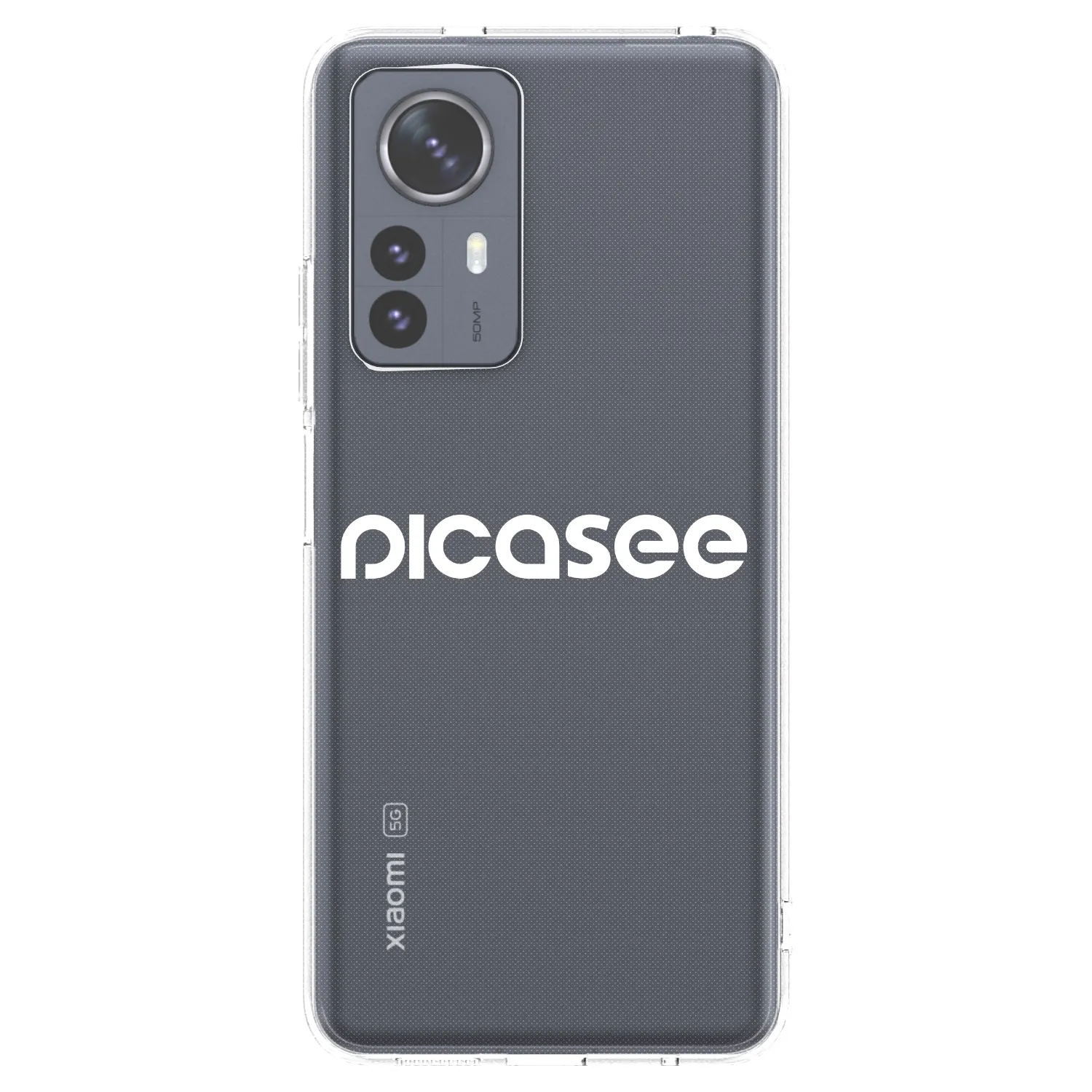 Picasee silikónový prehľadný obal pre Xiaomi 12 Pro - Picasee - new logo - white