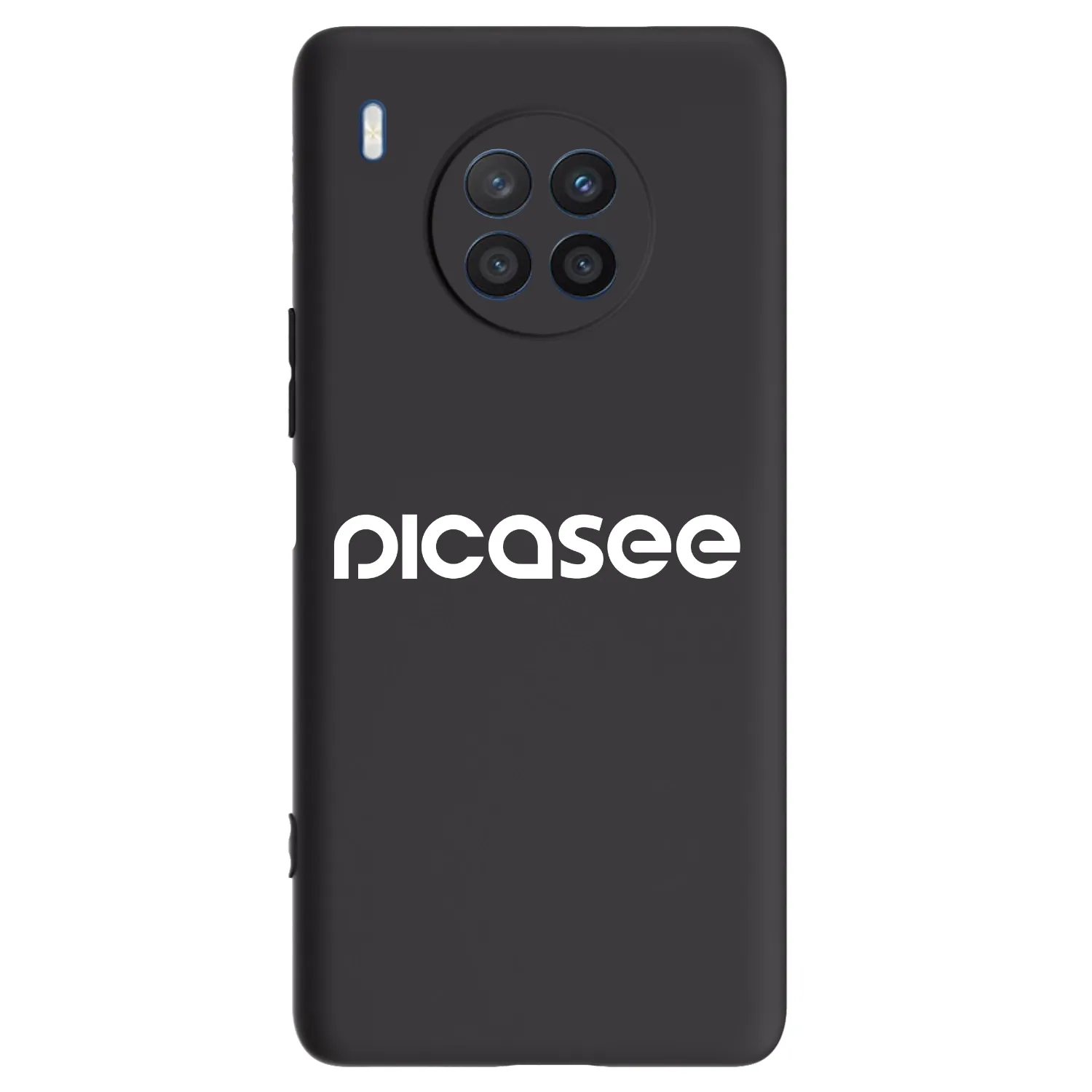 Picasee silikónový čierny obal pre Honor 50 Lite - Picasee - new logo - white