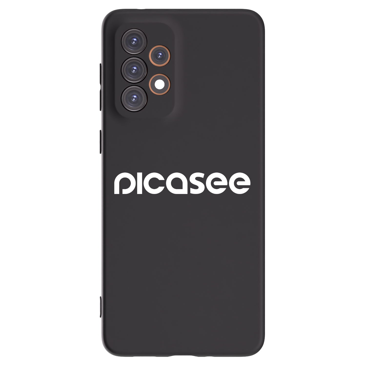 Picasee silikónový čierny obal pre Samsung Galaxy A33 5G A336 - Picasee - new logo - white