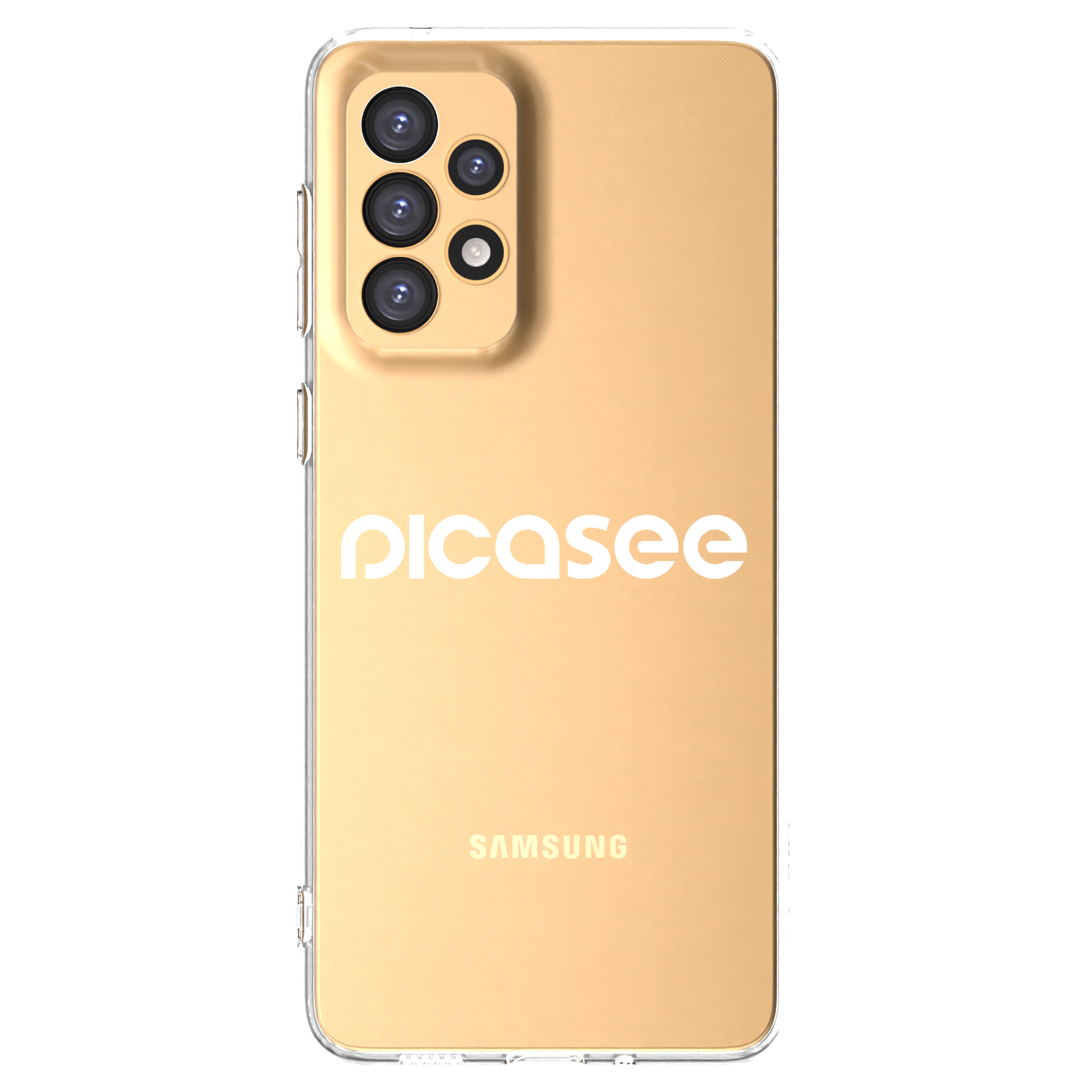 Picasee silikónový prehľadný obal pre Samsung Galaxy A33 5G A336 - Picasee - new logo - white