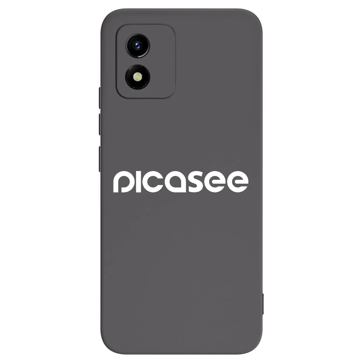 Picasee silikónový čierny obal pre Vivo Y01 - Picasee - new logo - white