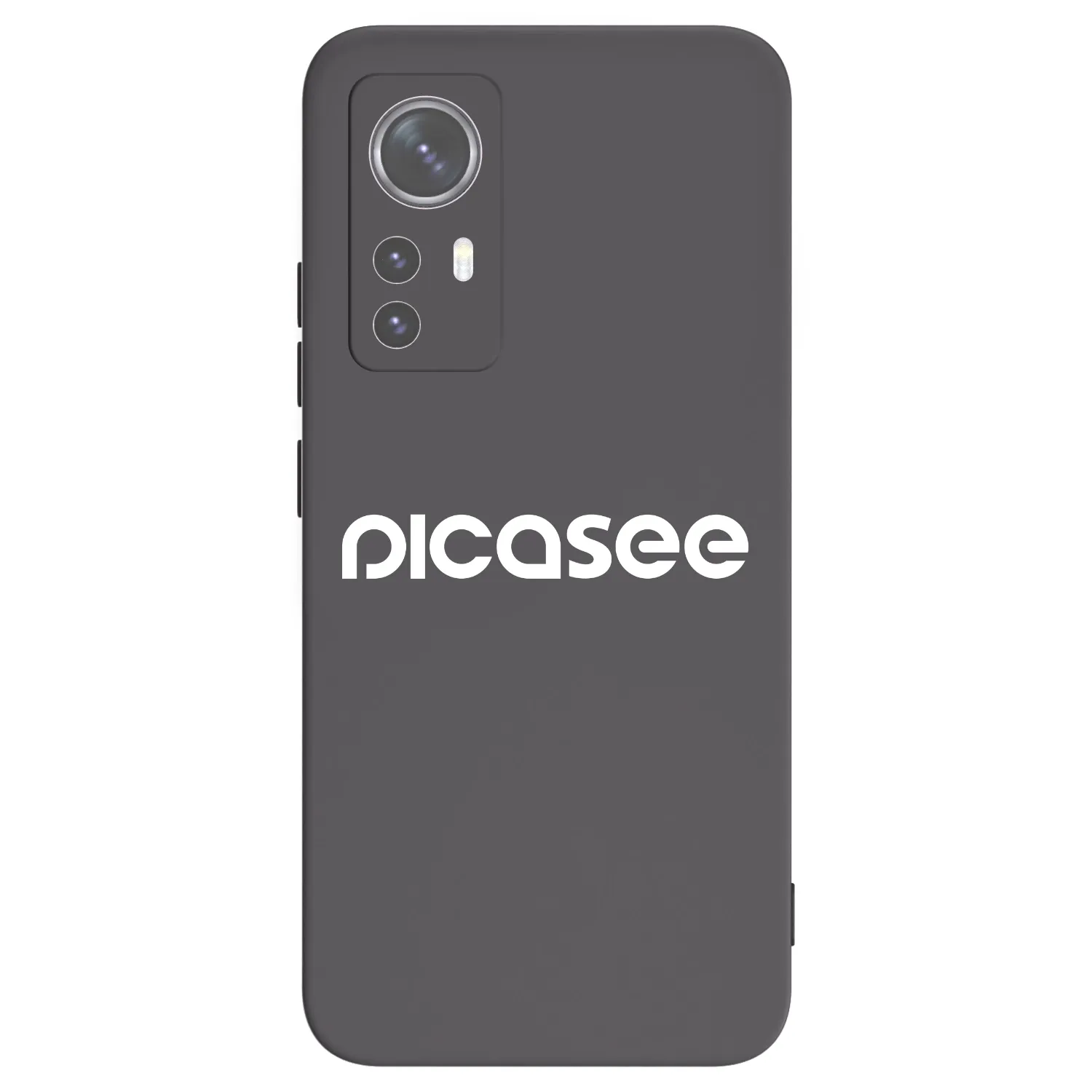 Picasee silikónový čierny obal pre Xiaomi 12X - Picasee - new logo - white