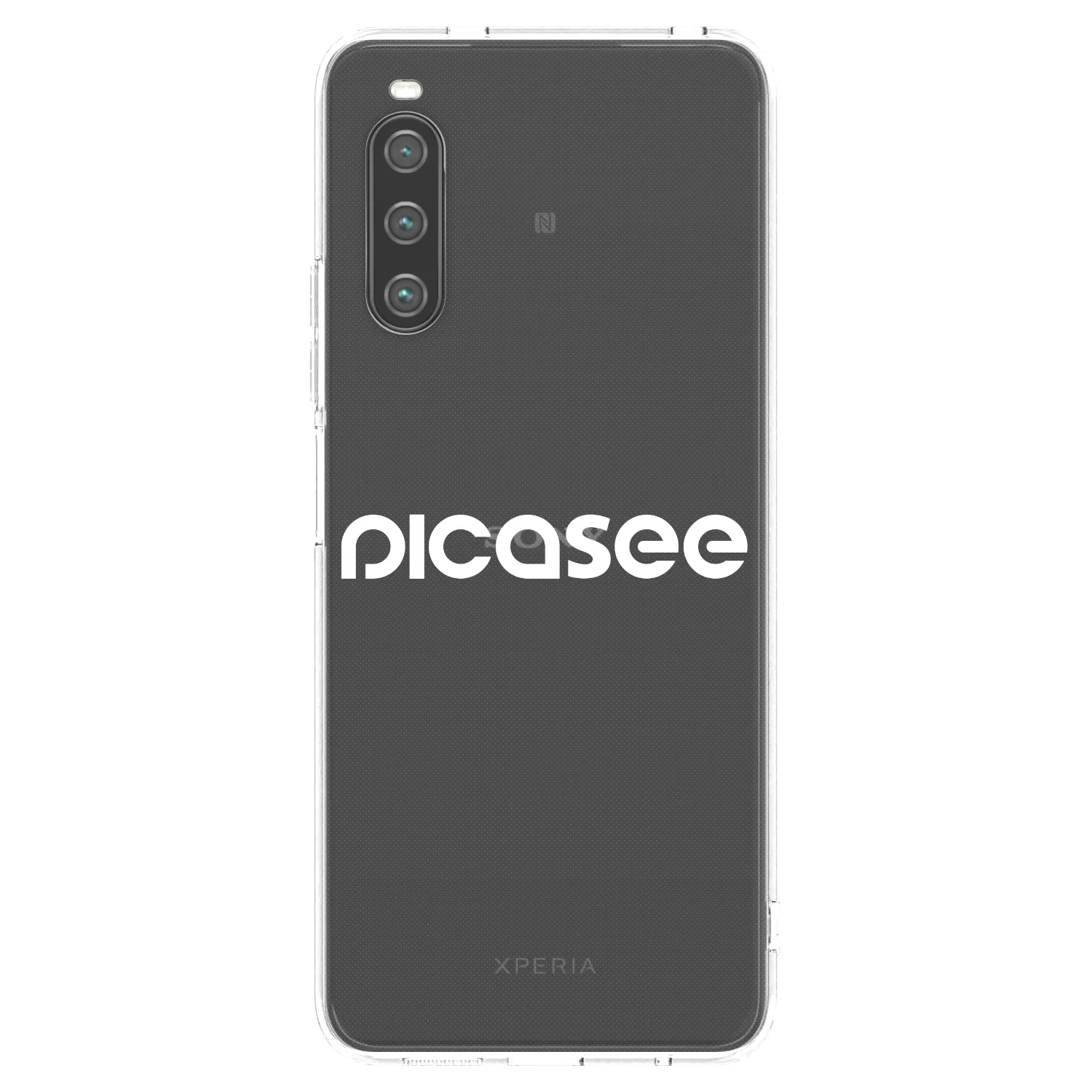 Picasee silikónový prehľadný obal pre Sony Xperia 10 IV 5G - Picasee - new logo - white