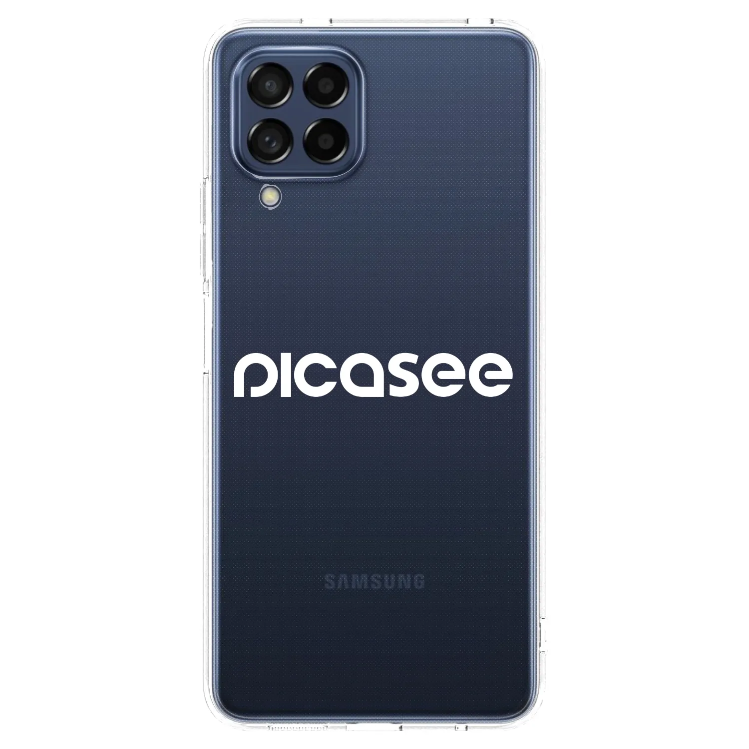 Picasee silikónový prehľadný obal pre Samsung Galaxy M53 5G - Picasee - new logo - white