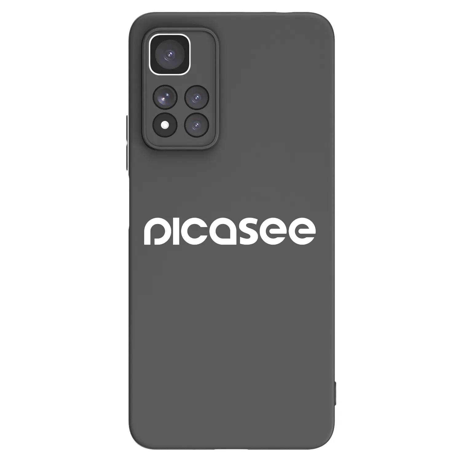 Picasee silikónový čierny obal pre Xiaomi Redmi Note 11 Pro+ 5G - Picasee - new logo - white