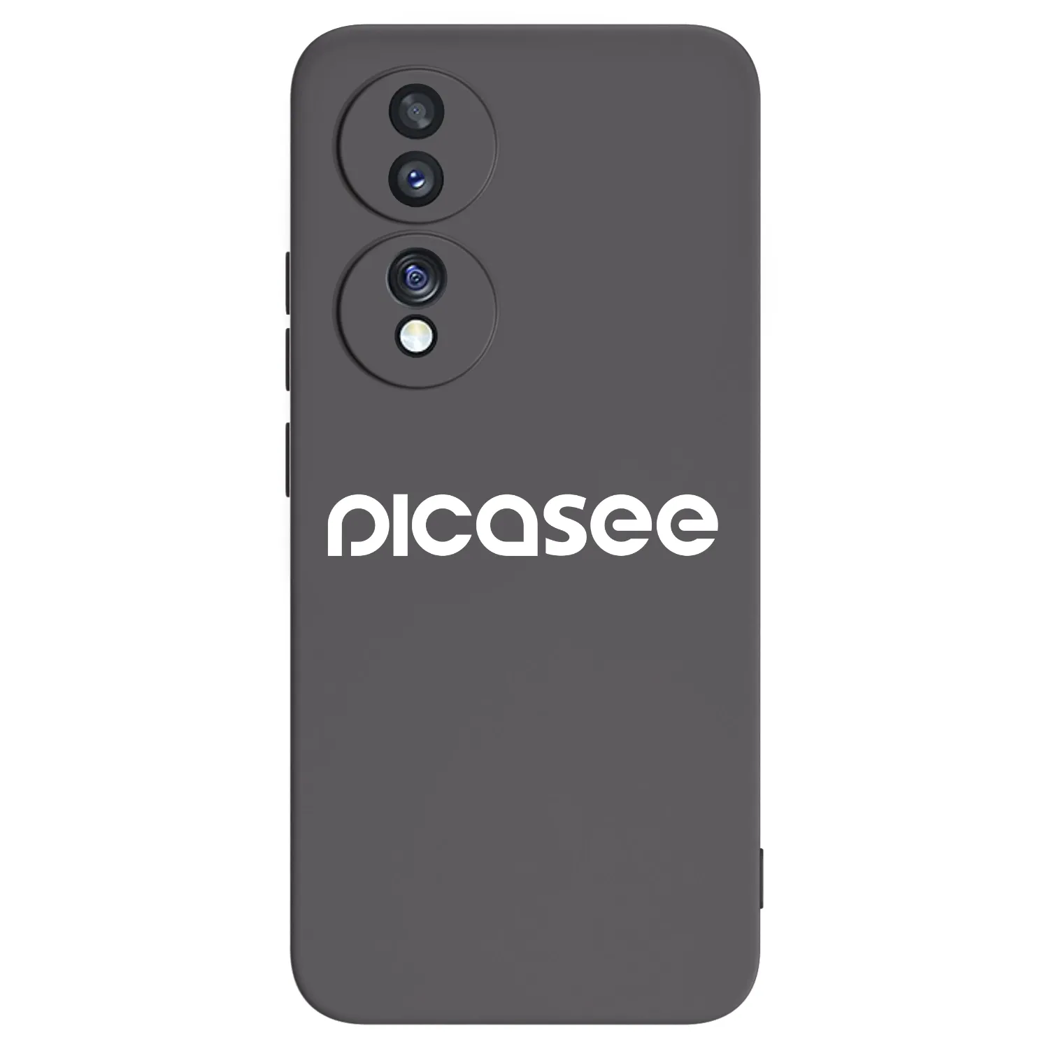 Picasee silikónový čierny obal pre Honor 70 - Picasee - new logo - white