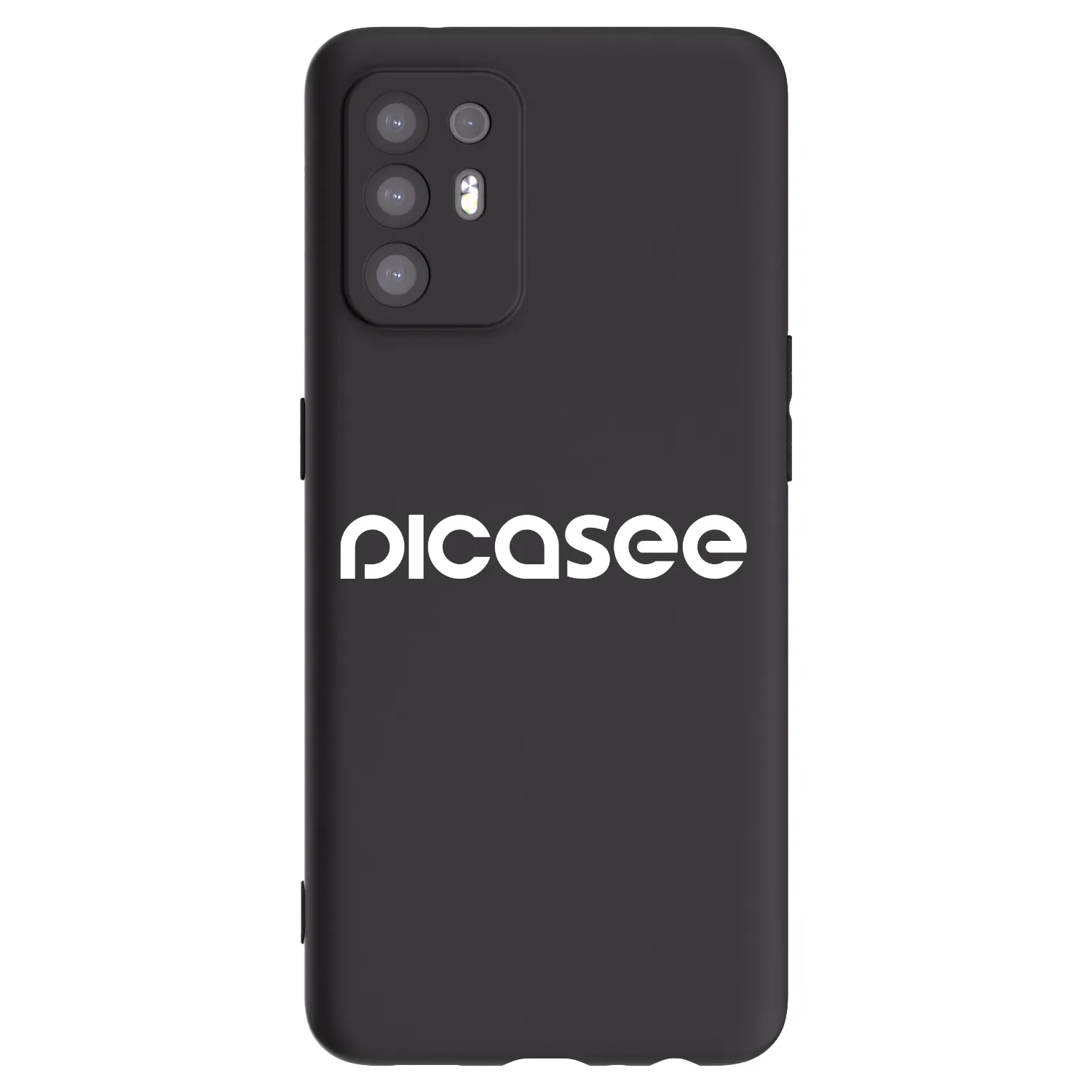 Picasee silikónový čierny obal pre OPPO A94 5G - Picasee - new logo - white