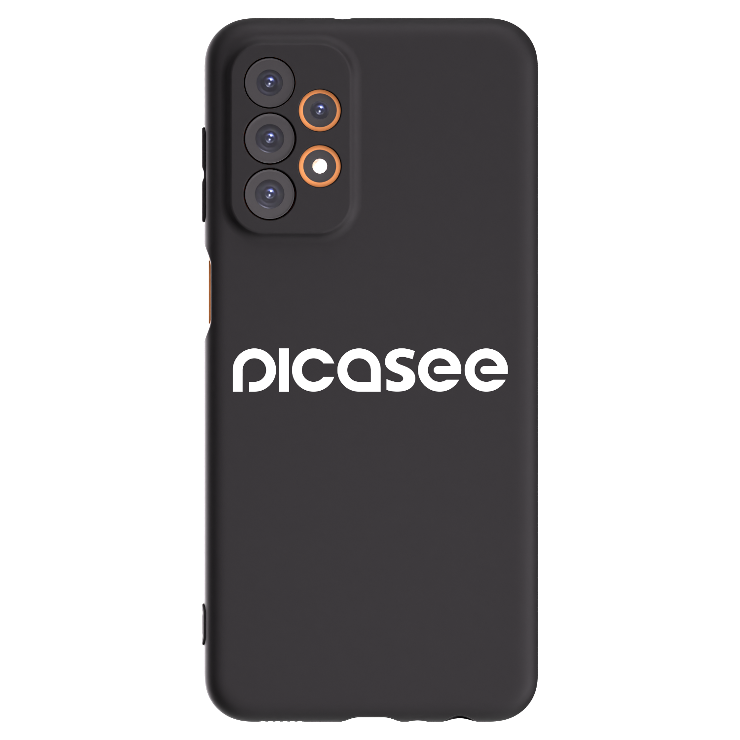 Picasee silikónový čierny obal pre Samsung Galaxy A23 A235F 4G - Picasee - new logo - white