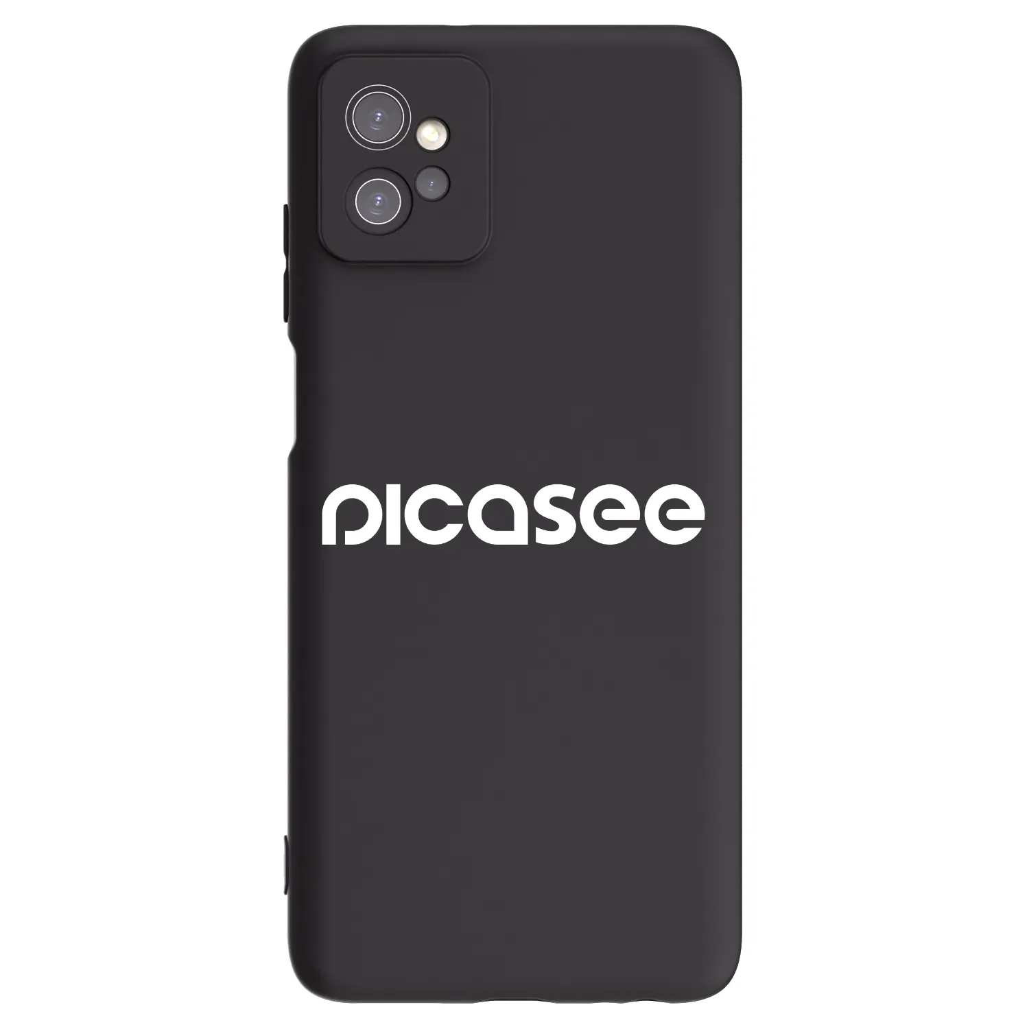 Picasee silikónový čierny obal pre Motorola Moto G32 - Picasee - new logo - white