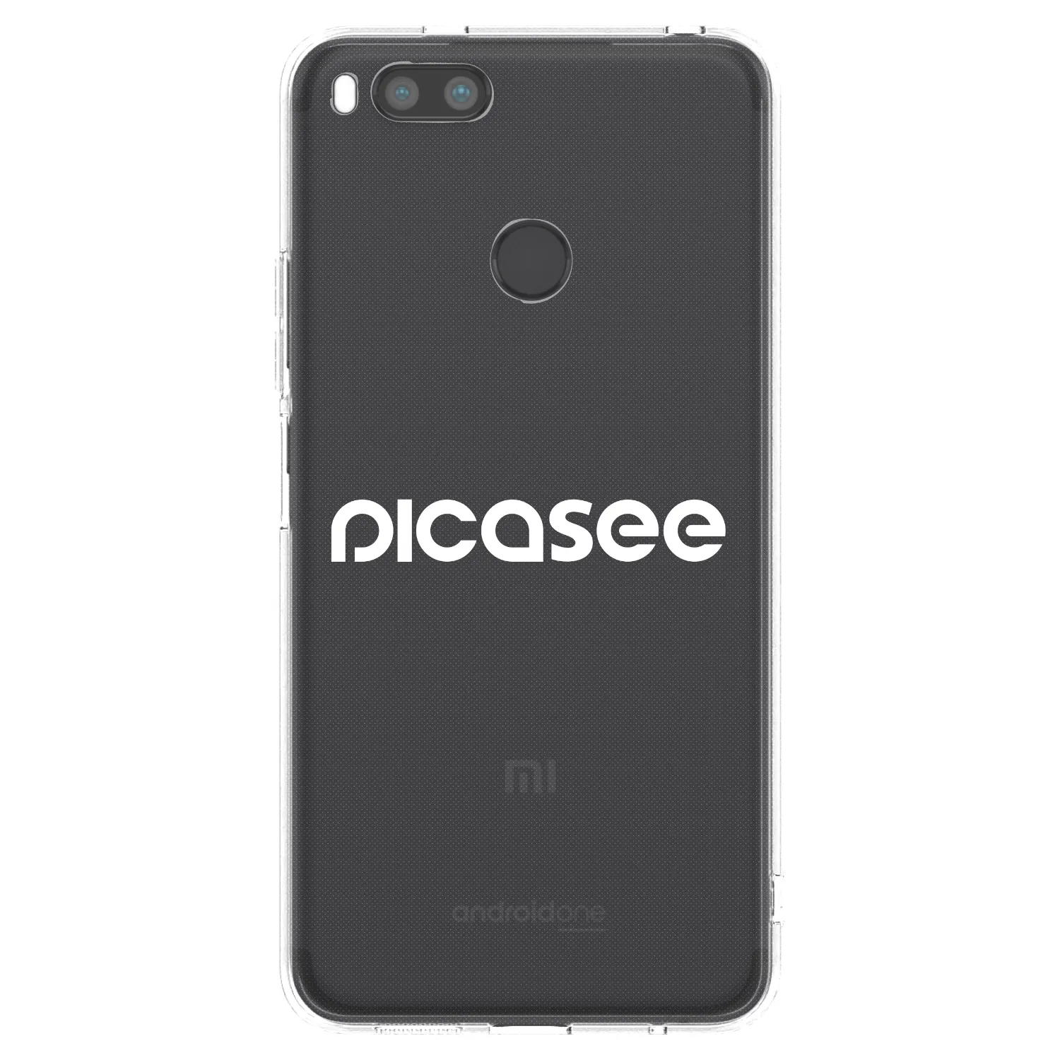 Picasee silikónový prehľadný obal pre Xiaomi Redmi A1 - Picasee - new logo - white