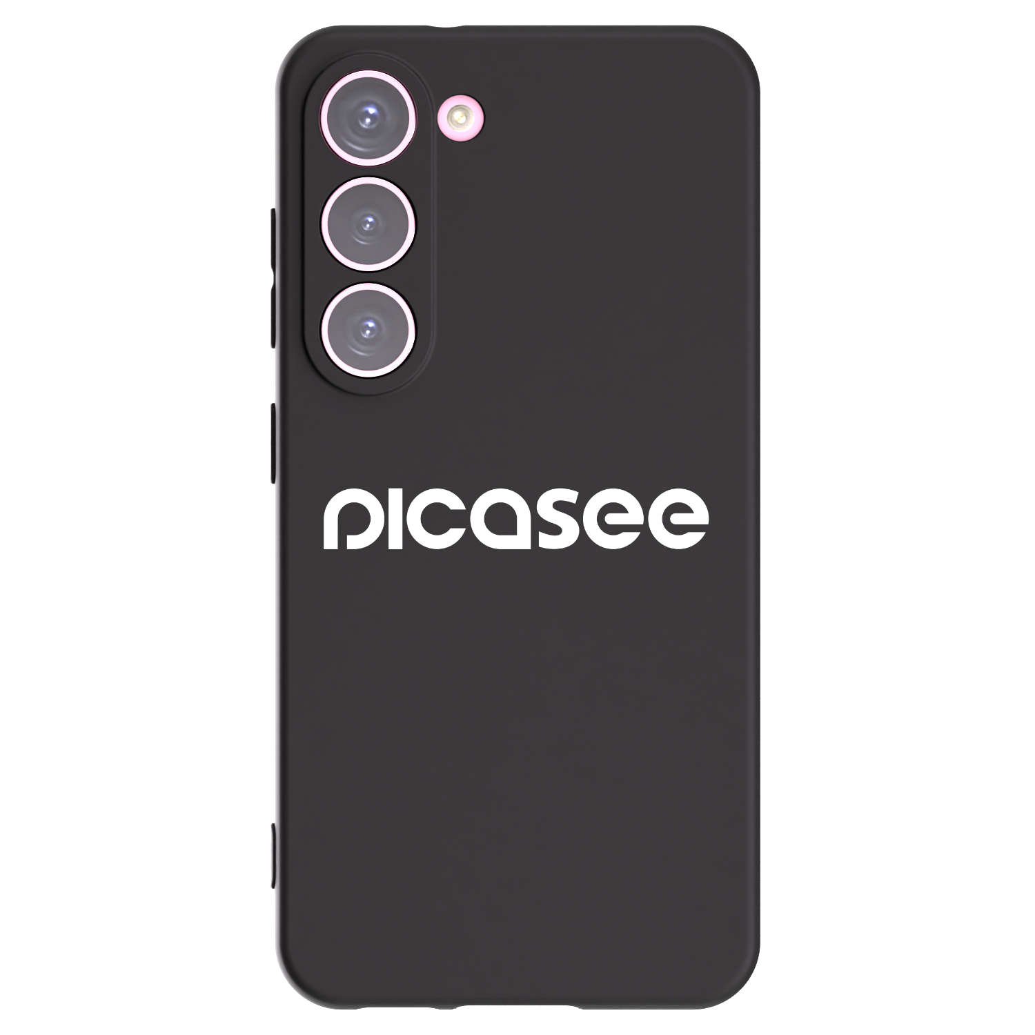 Picasee silikónový čierny obal pre Samsung Galaxy S23 5G - Picasee - new logo - white