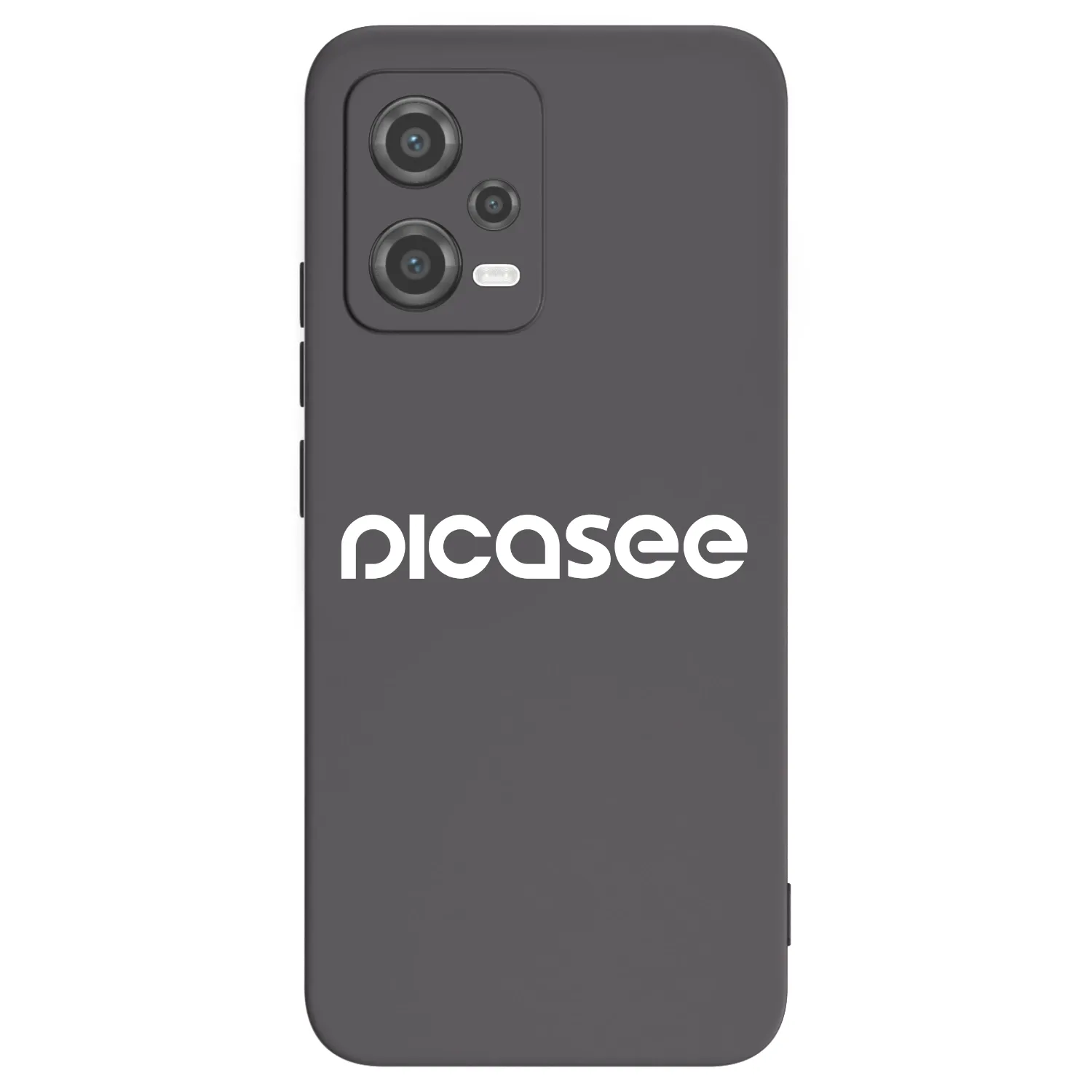 Picasee silikónový čierny obal pre Xiaomi Poco X5 - Picasee - new logo - white