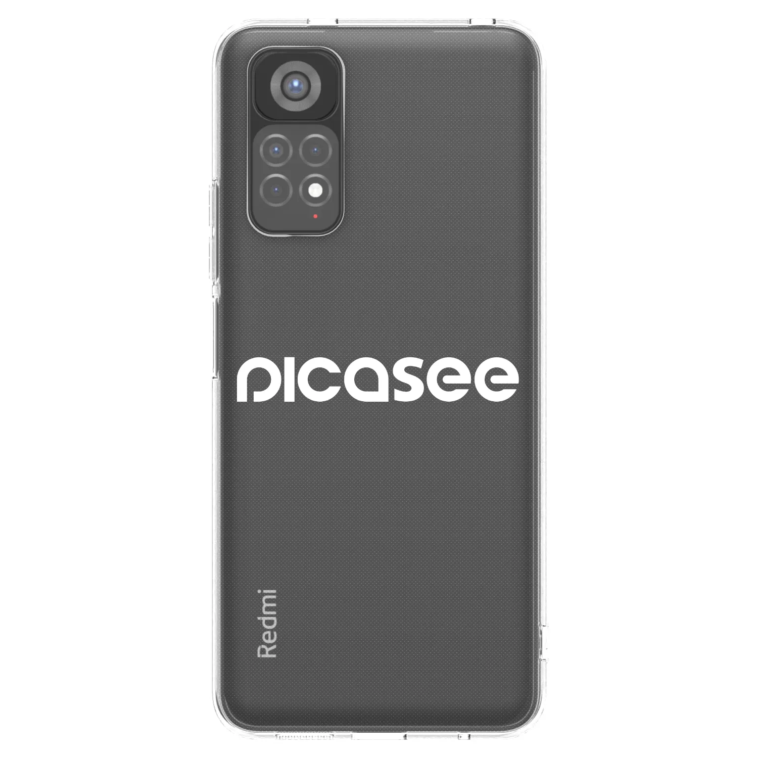 Picasee silikónový prehľadný obal pre Xiaomi Redmi Note 11S 5G - Picasee - new logo - white