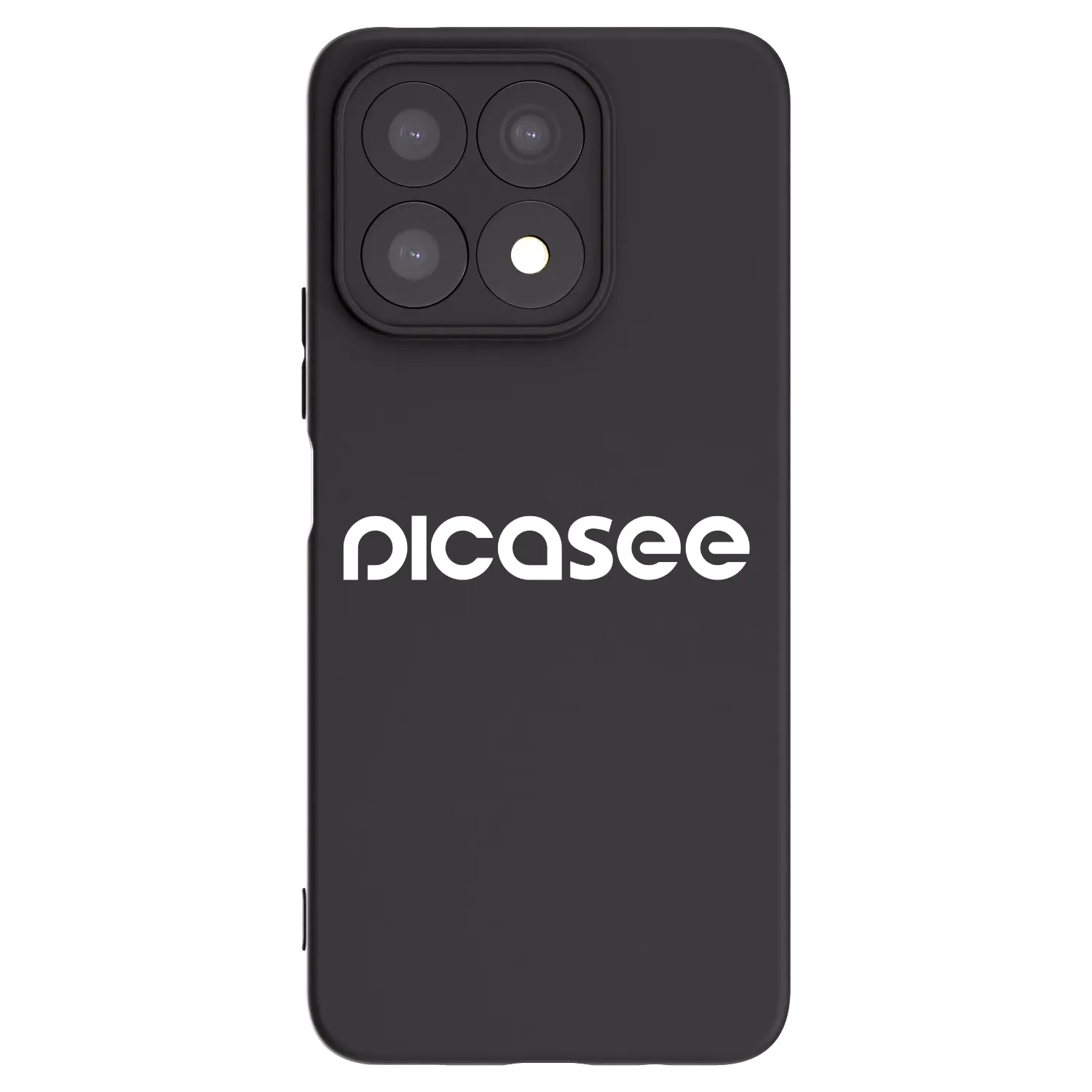 Picasee silikónový čierny obal pre Honor X8a - Picasee - new logo - white