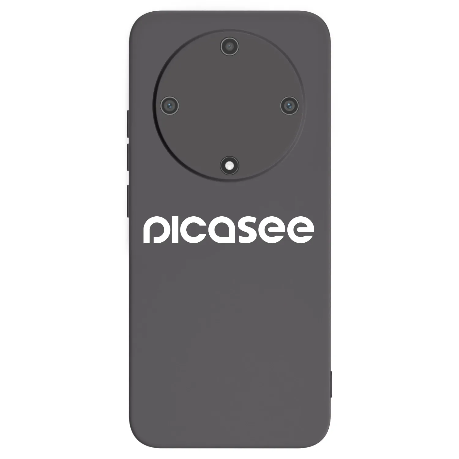 Picasee silikónový čierny obal pre Honor Magic5 Lite 5G - Picasee - new logo - white