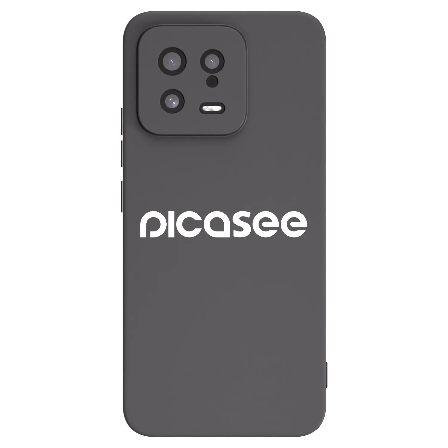 Silikónový čierny obal pre Xiaomi 13 - Picasee - new logo - white