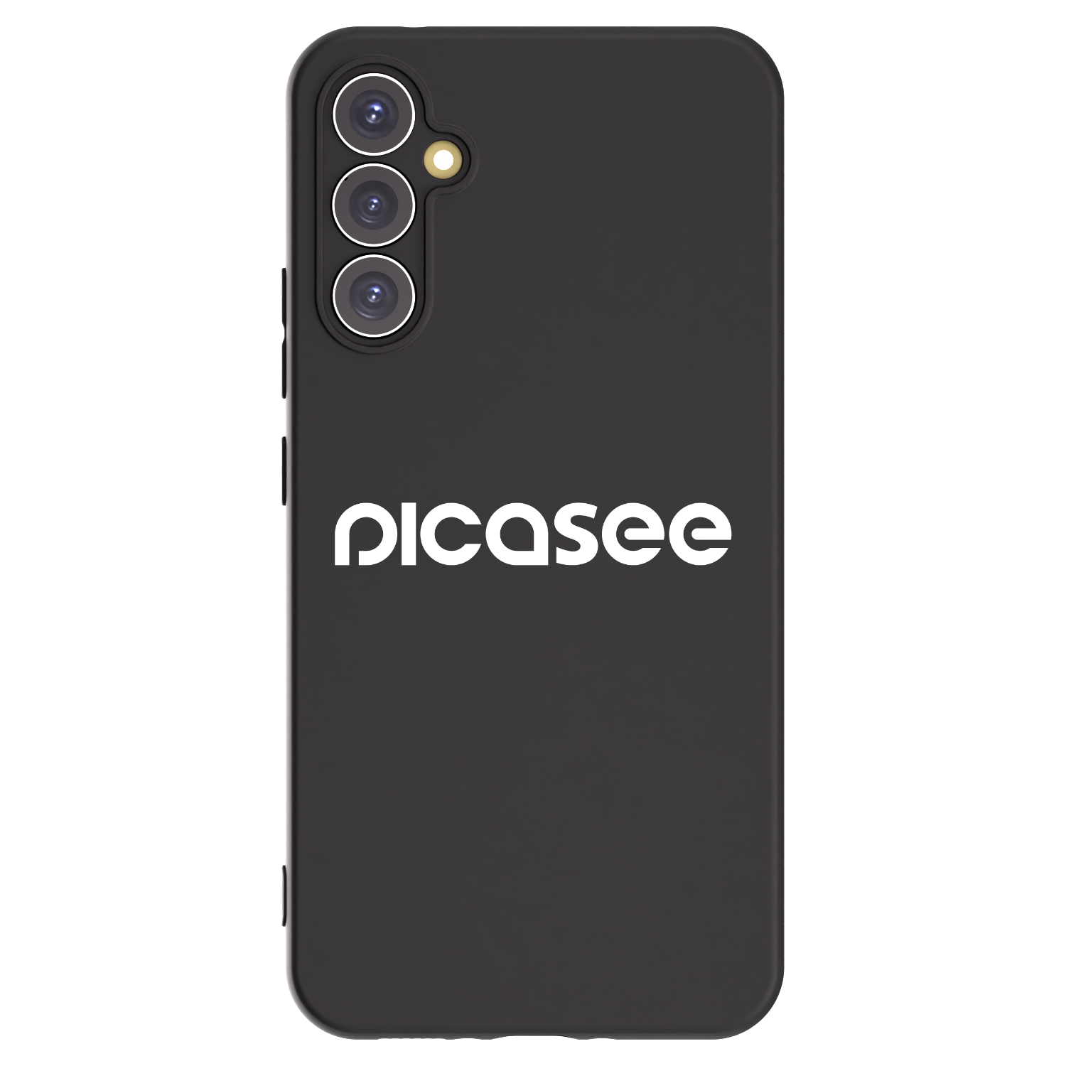 Picasee silikónový čierny obal pre Samsung Galaxy A34 5G A346B - Picasee - new logo - white