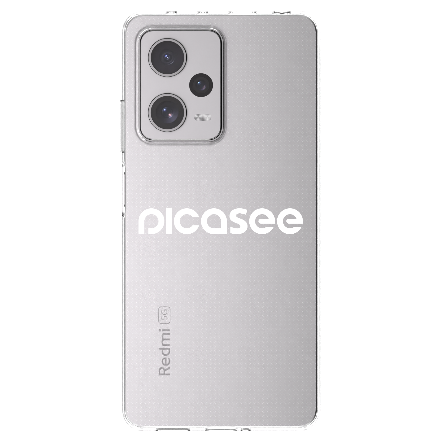 Picasee silikónový prehľadný obal pre Xiaomi Redmi Note 12 Pro+ 5G - Picasee - new logo - white