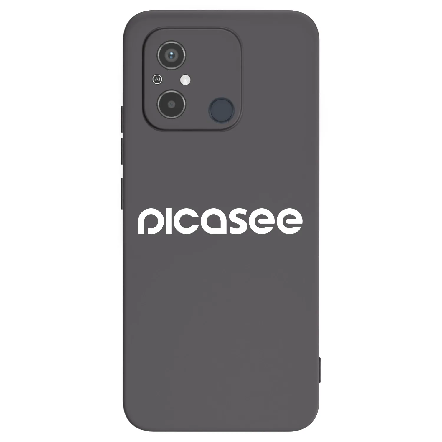 Picasee silikónový čierny obal pre Xiaomi Redmi 12C - Picasee - new logo - white