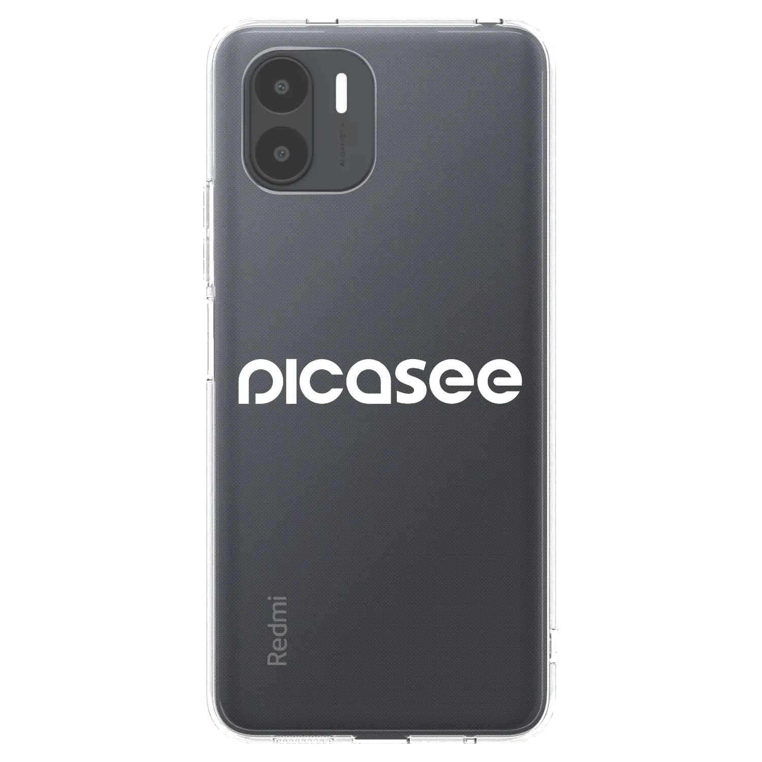 Picasee silikónový prehľadný obal pre Xiaomi Redmi A2 - Picasee - new logo - white