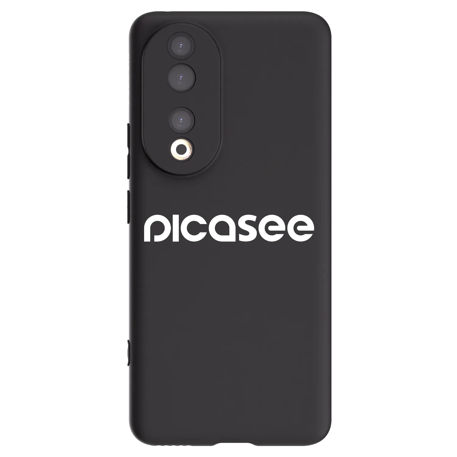 Picasee silikónový čierny obal pre Honor 90 5G - Picasee - new logo - white
