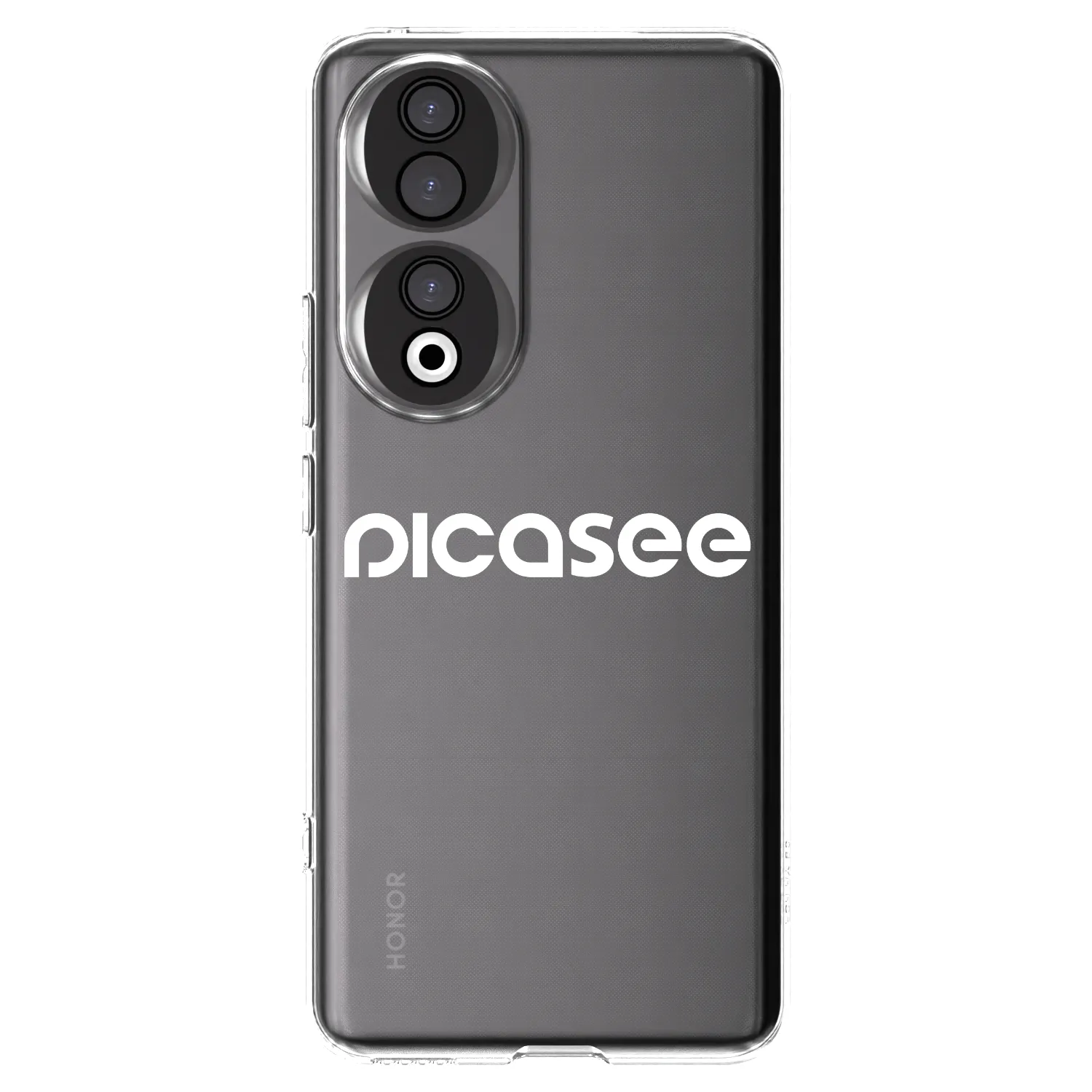Picasee silikónový prehľadný obal pre Honor 90 5G - Picasee - new logo - white