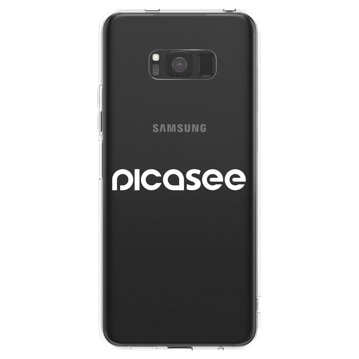 Picasee silikónový prehľadný obal pre Samsung Galaxy S8 G950F - Picasee - new logo - white