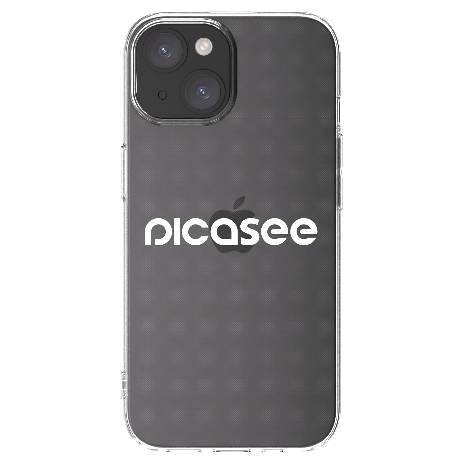 Picasee silikónový prehľadný obal pre Apple iPhone 15 - Picasee - new logo - white