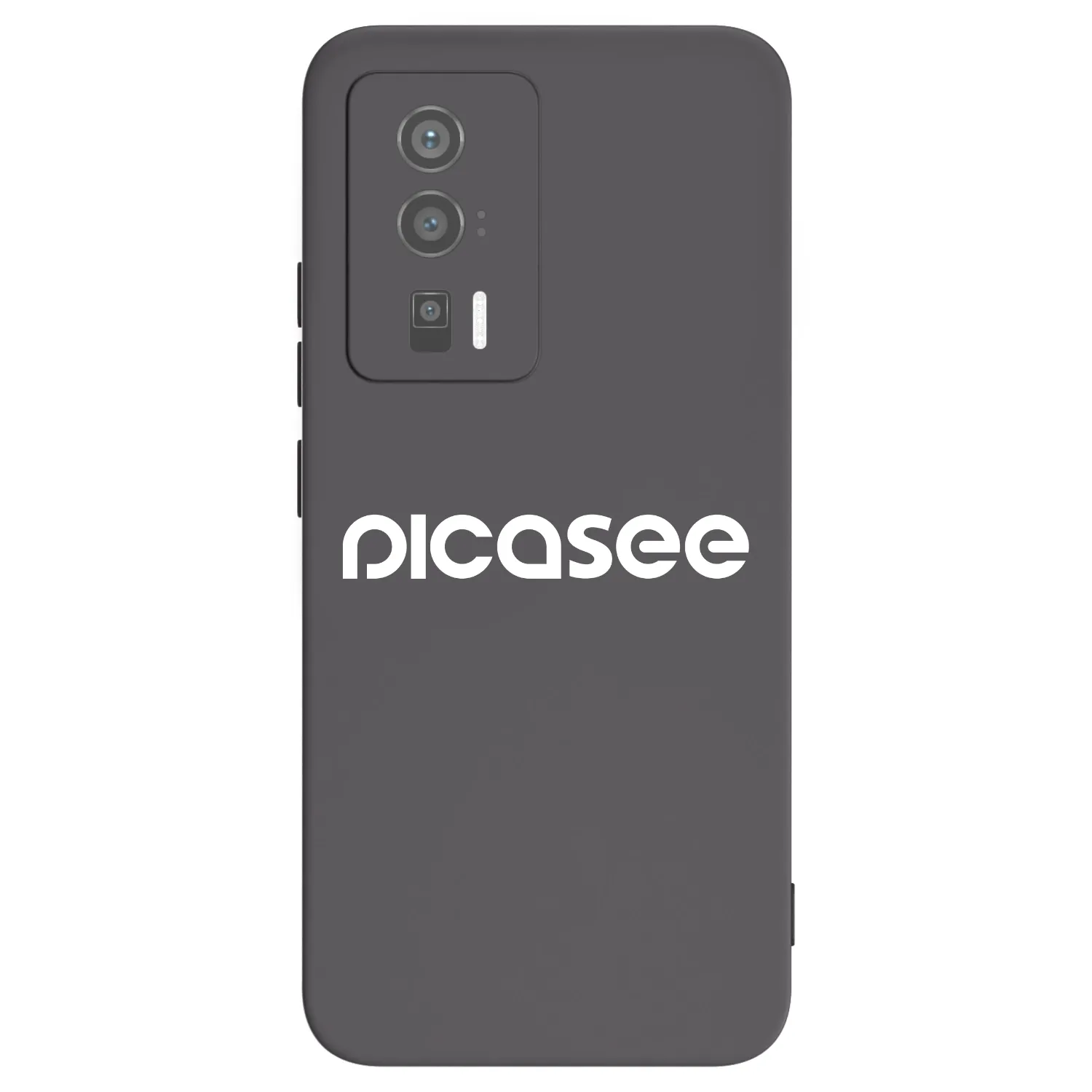 Picasee silikónový čierny obal pre Xiaomi Poco F5 Pro 5G - Picasee - new logo - white