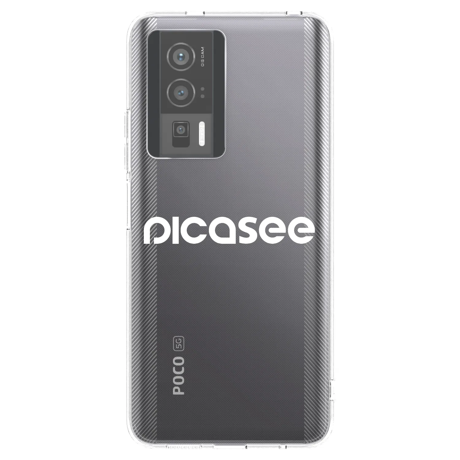 Picasee silikónový prehľadný obal pre Xiaomi Poco F5 Pro 5G - Picasee - new logo - white