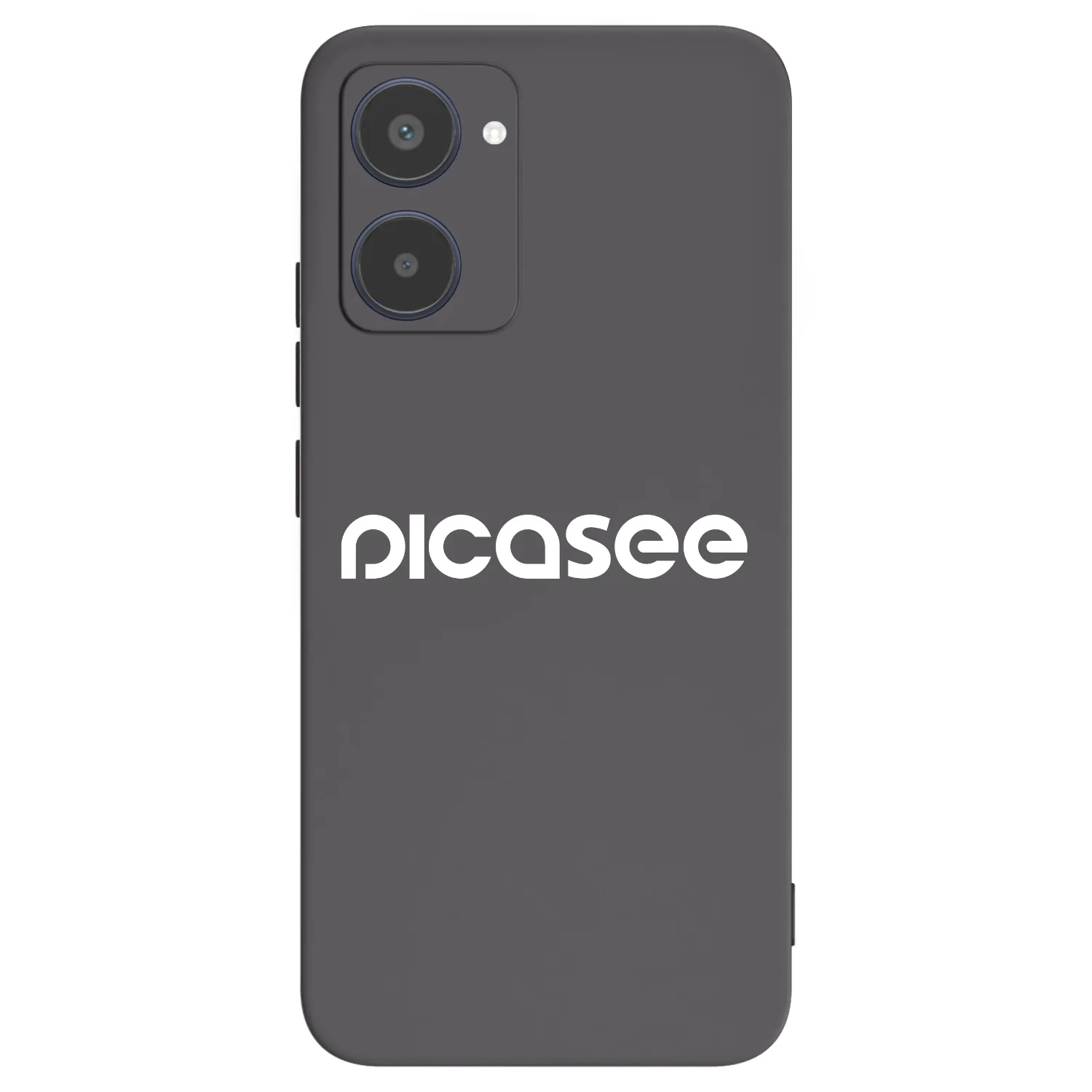 Picasee silikónový čierny obal pre Realme 10 4G - Picasee - new logo - white