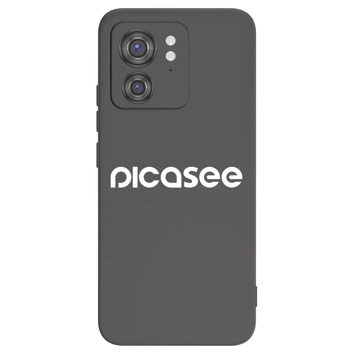 Picasee silikónový čierny obal pre Motorola Edge 40 - Picasee - new logo - white