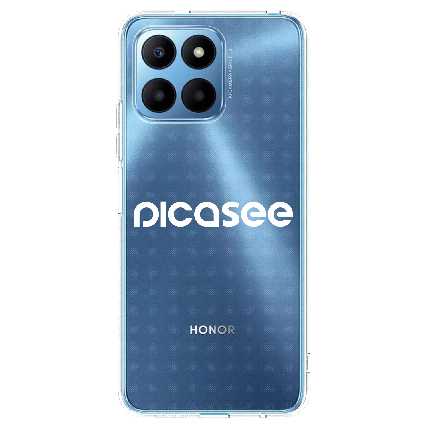Picasee silikónový prehľadný obal pre Honor 70 Lite - Picasee - new logo - white