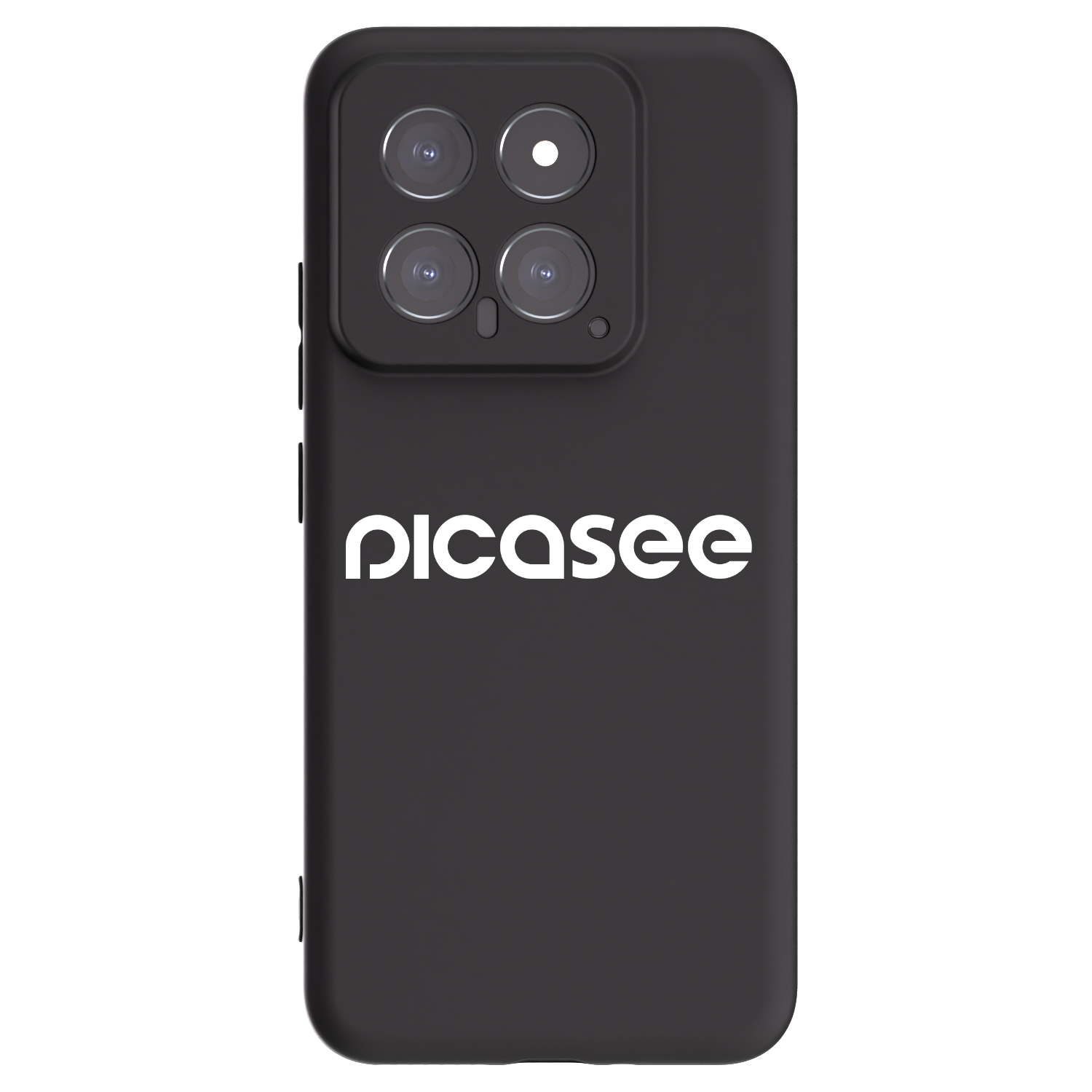 Picasee silikónový čierny obal pre Xiaomi 14 - Picasee - new logo - white