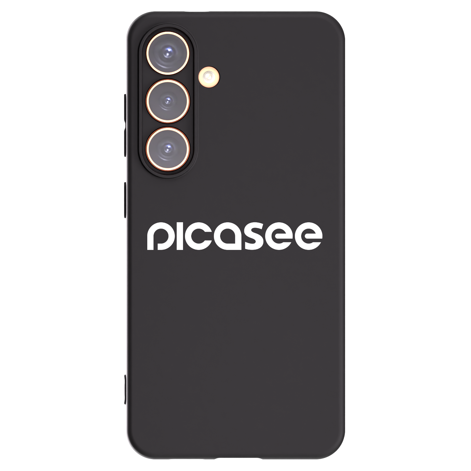 Picasee silikónový čierny obal pre Samsung Galaxy S24 S921B 5G - Picasee - new logo - white