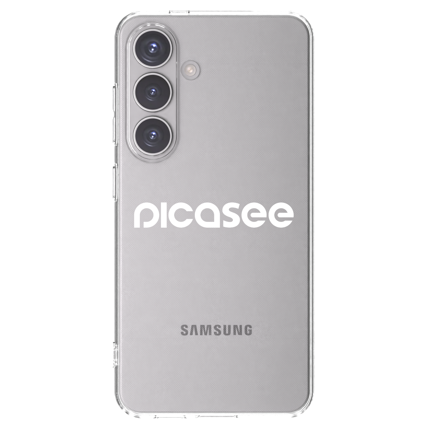 Picasee silikónový prehľadný obal pre Samsung Galaxy S24 S921B 5G - Picasee - new logo - white