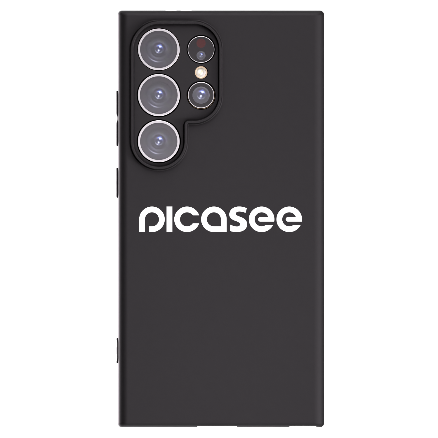 Picasee silikónový čierny obal pre Samsung Galaxy S24 Ultra S928B 5G - Picasee - new logo - white
