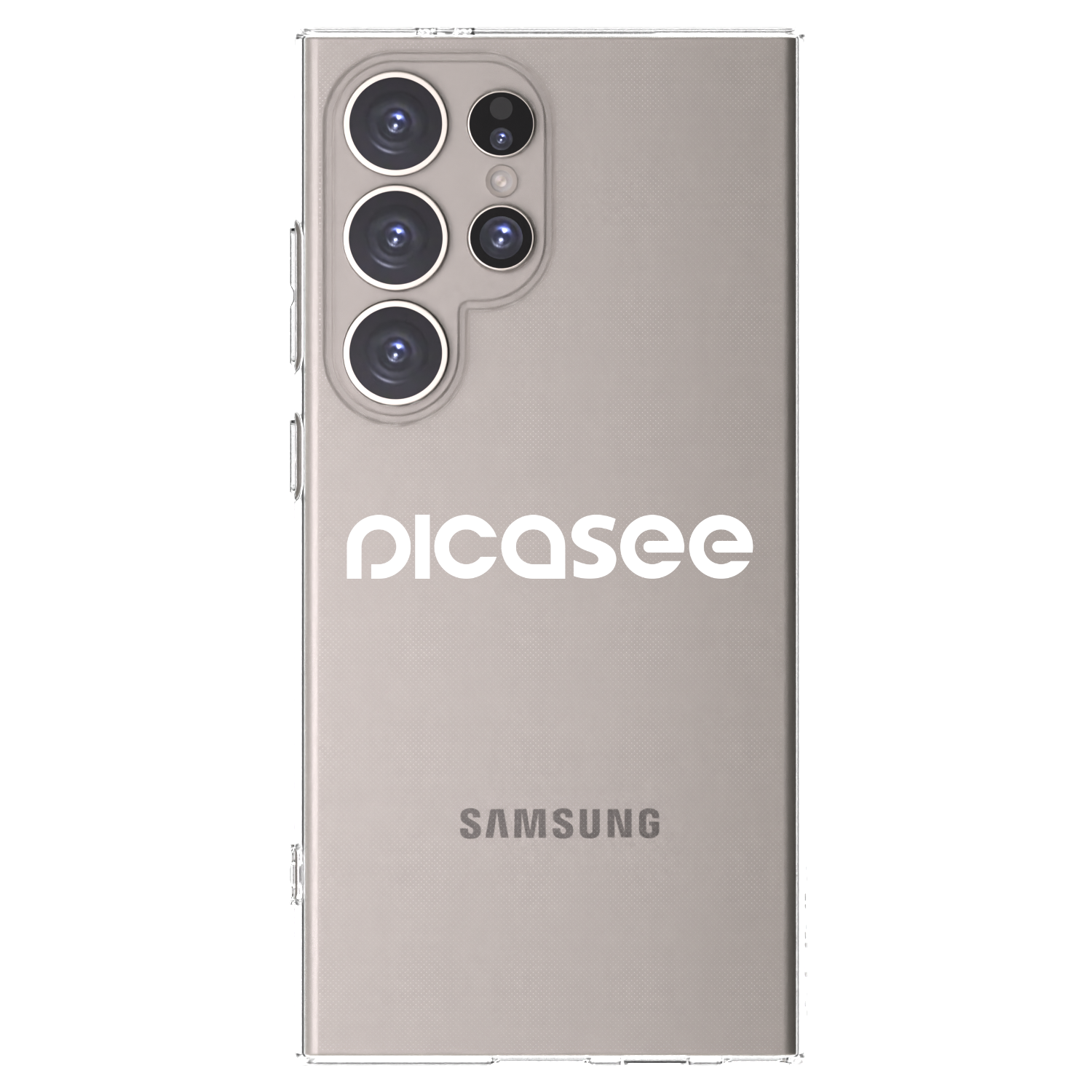 Picasee silikónový prehľadný obal pre Samsung Galaxy S24 Ultra S928B 5G - Picasee - new logo - white