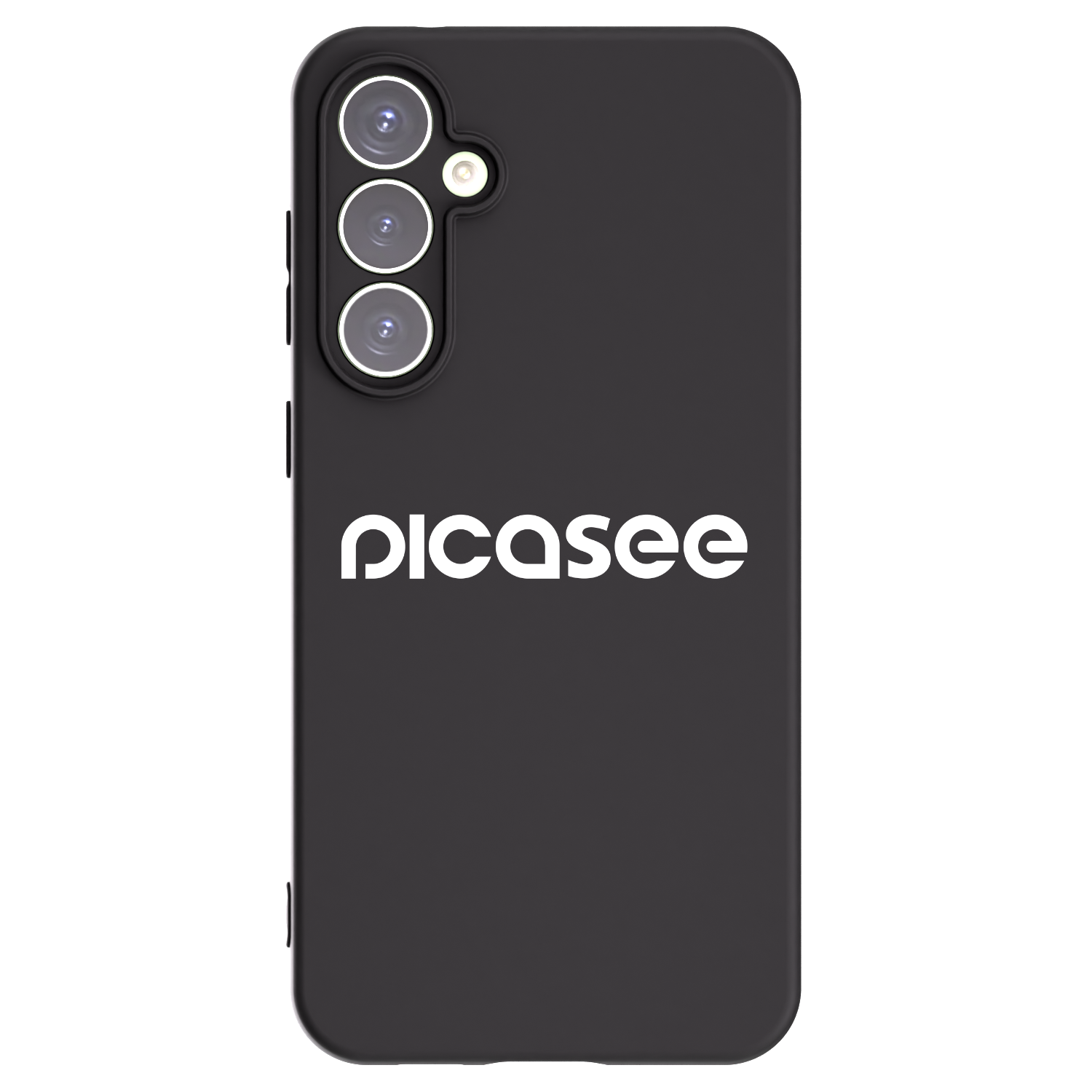 Picasee silikónový čierny obal pre Samsung Galaxy S23 FE S711B - Picasee - new logo - white