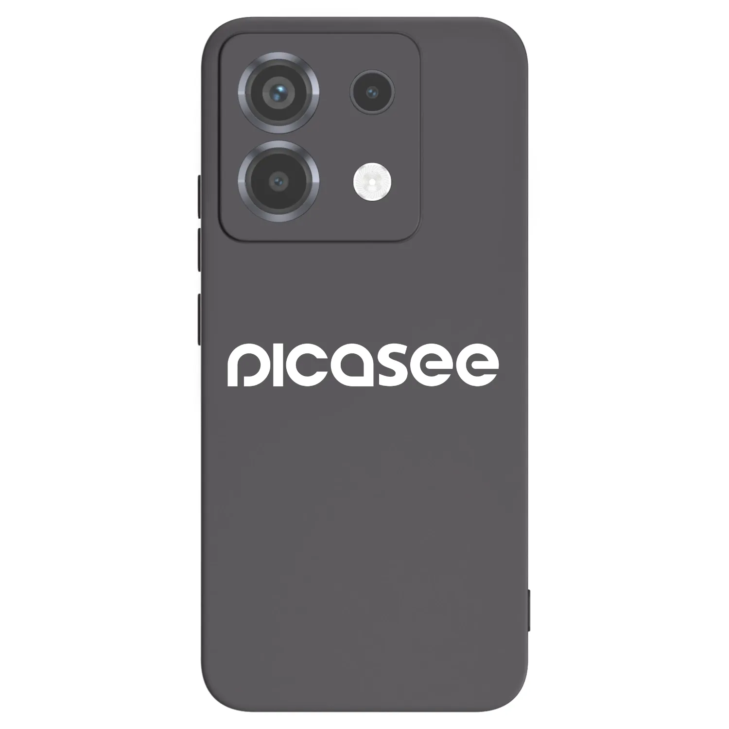 Picasee silikónový čierny obal pre Xiaomi Poco X6 - Picasee - new logo - white