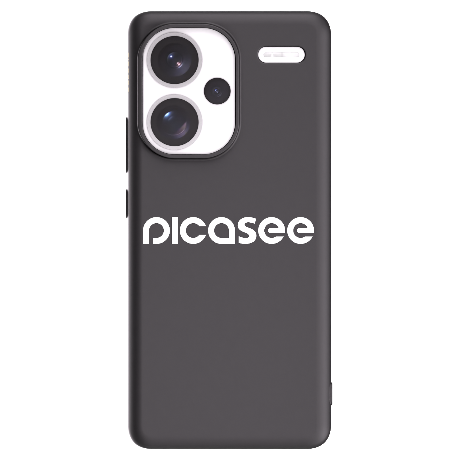 Picasee silikónový čierny obal pre Xiaomi Redmi Note 13 Pro+ 5G - Picasee - new logo - white