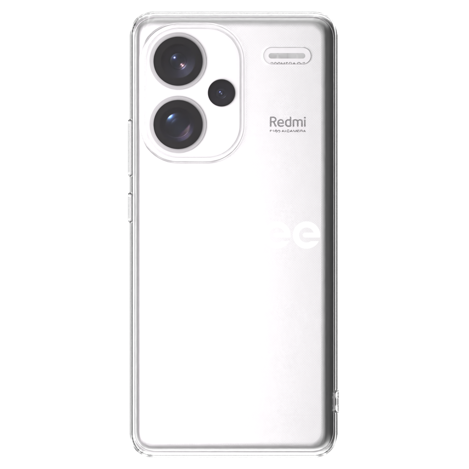 Picasee silikónový prehľadný obal pre Xiaomi Redmi Note 13 Pro+ 5G - Picasee - new logo - white
