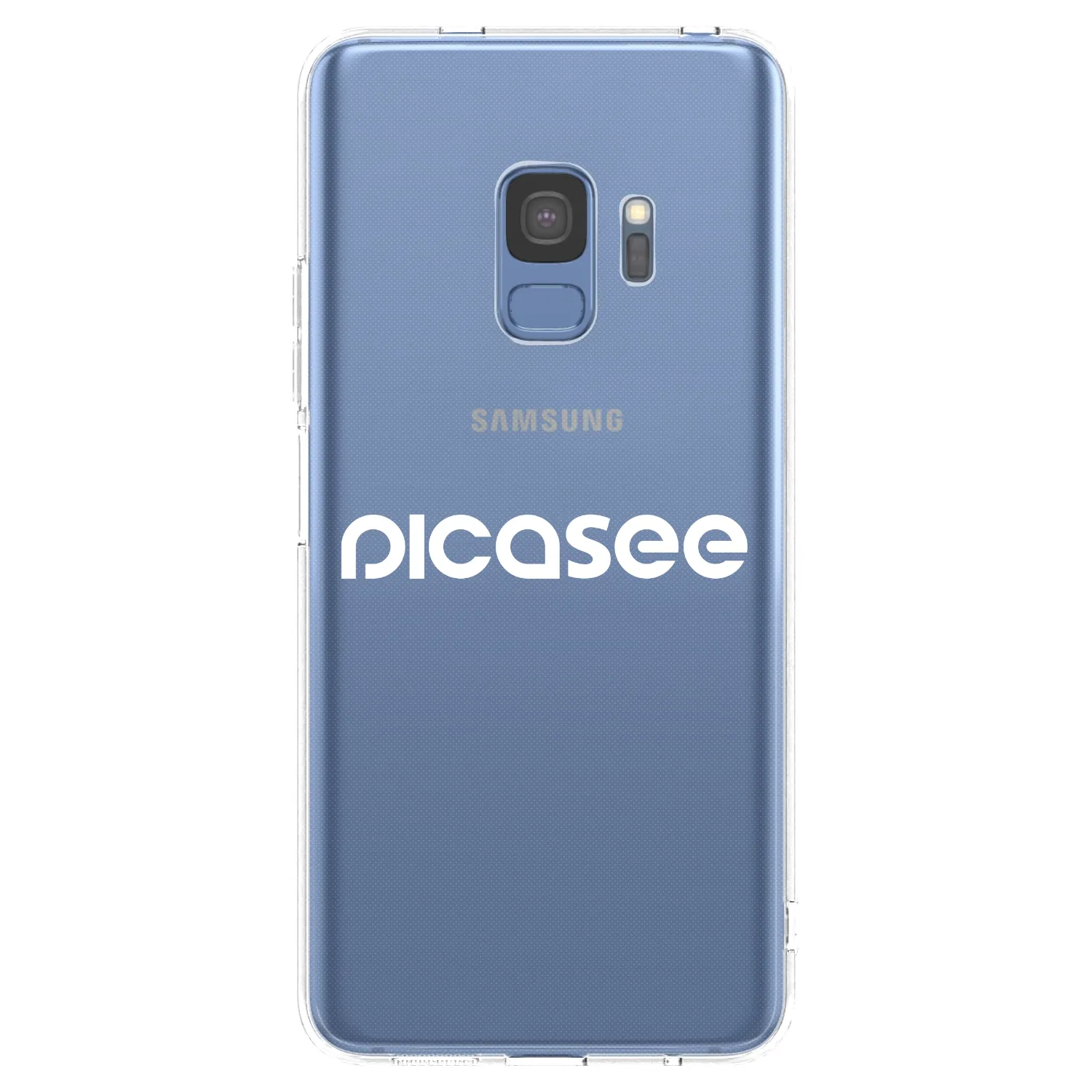 Picasee silikónový prehľadný obal pre Samsung Galaxy S9 G960F - Picasee - new logo - white